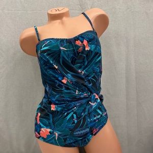 BRAND NEW NICOLE MILLER ONE PIECE SWIMSUIT